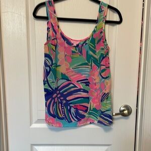 Lilly Pulitzer Multicolor Tropical Tank Top
